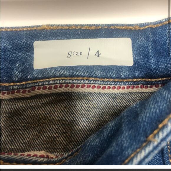 Anthropologie pilco and the letterpress denim midi skirt - Picture 4 of 7